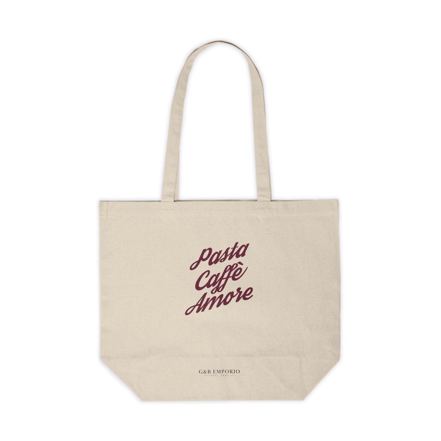 Canvas Shopping Tote