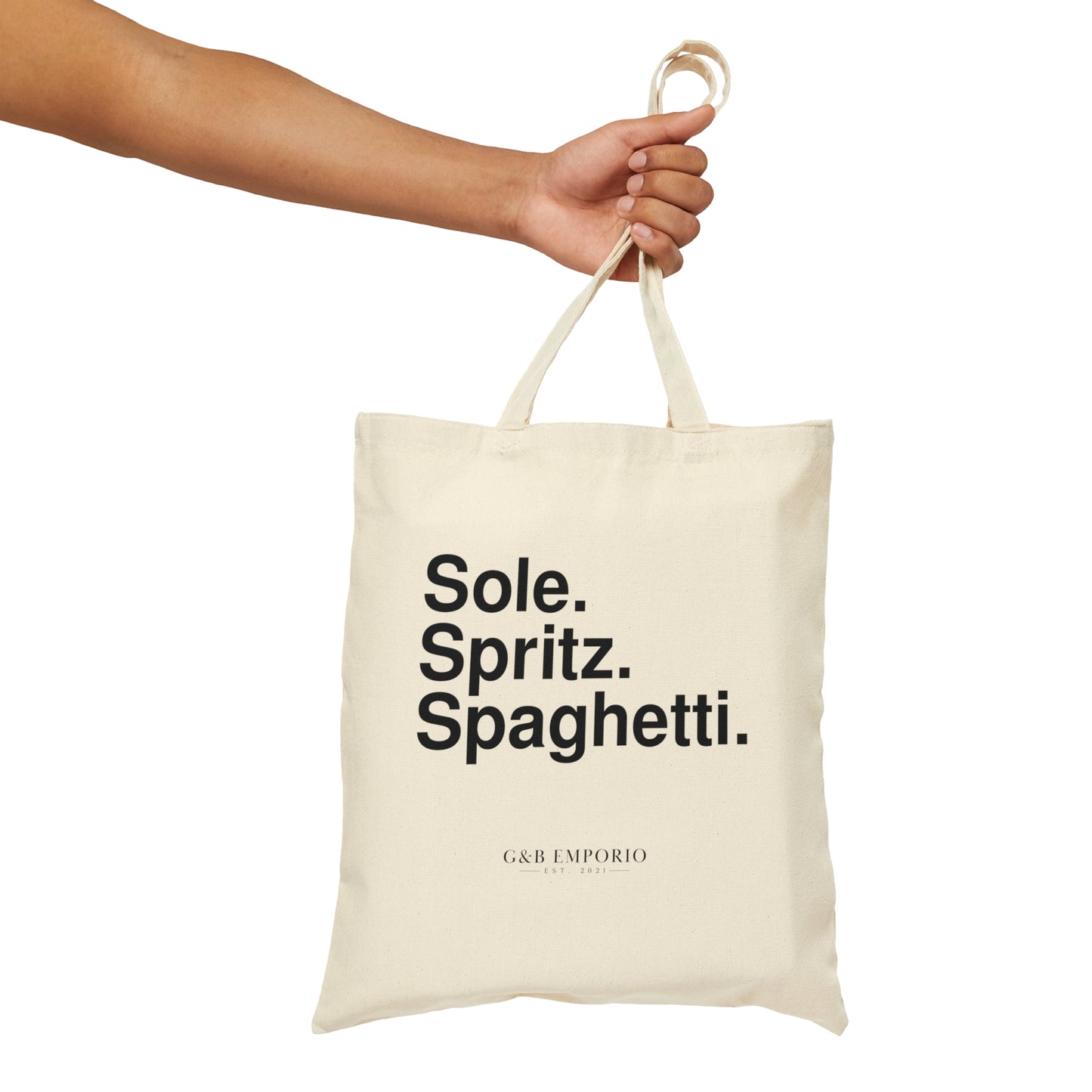 Sole Spritz Spaghetti Cotton Tote Bag