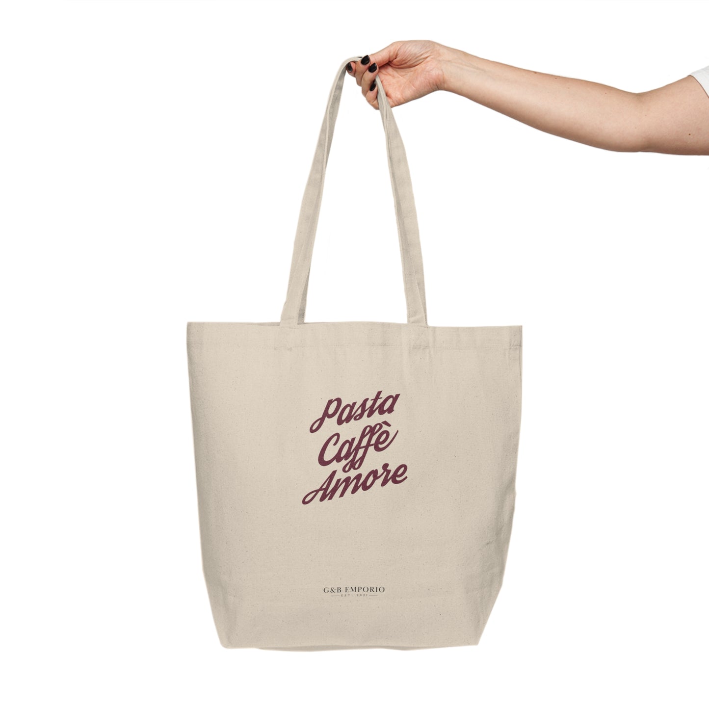 Canvas Shopping Tote