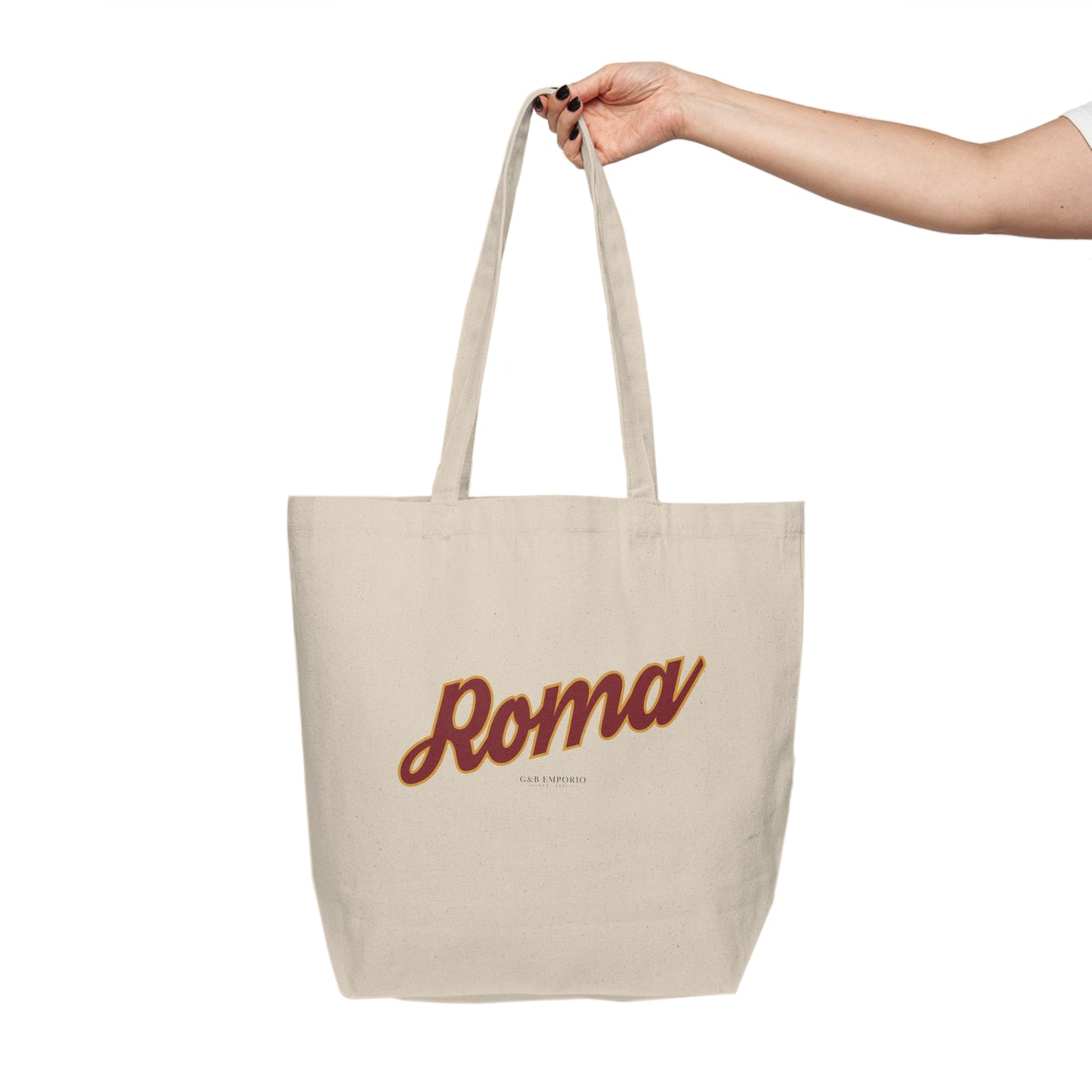 Canvas Shopping Tote