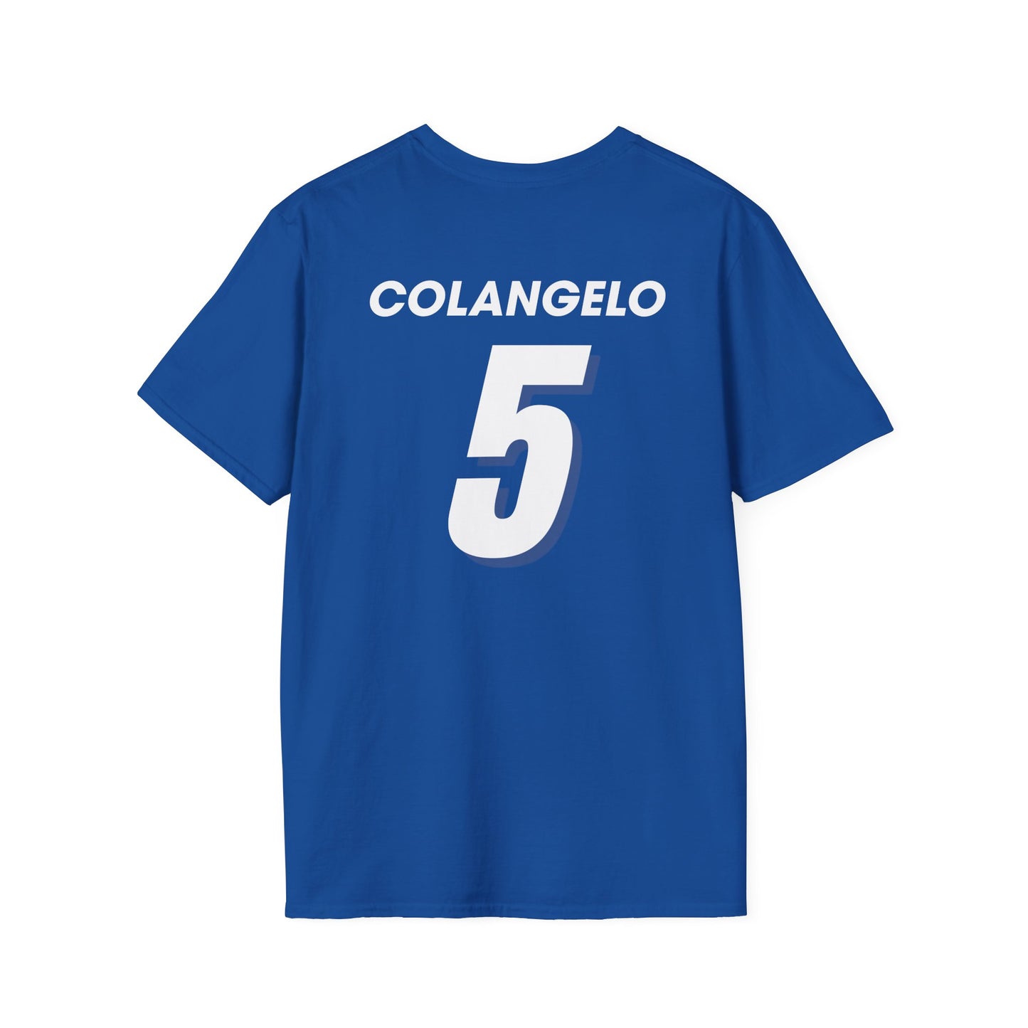 Italy Soccer Crest T‑Shirt — Italian Flag Football Fan Tee