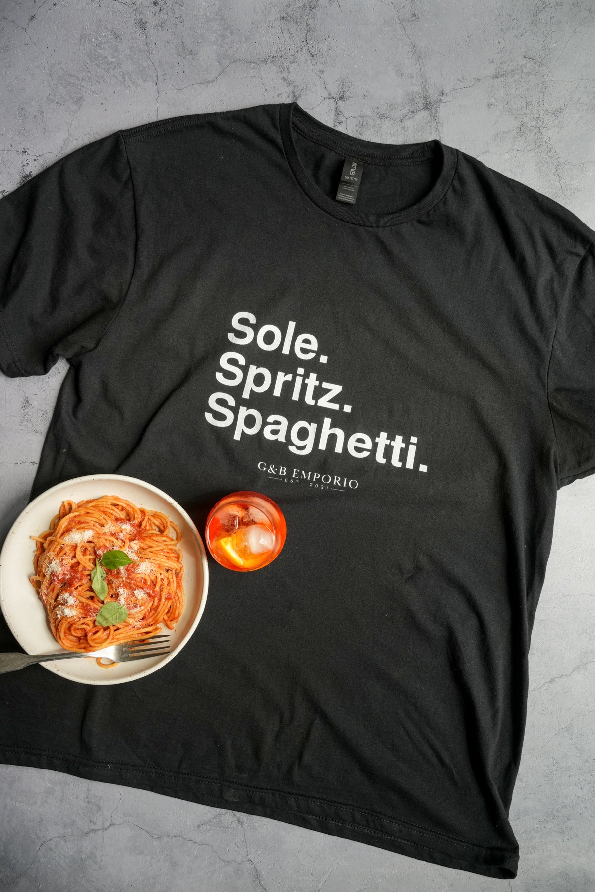 Sole. Spritz. Spaghetti. Italian T-Shirt