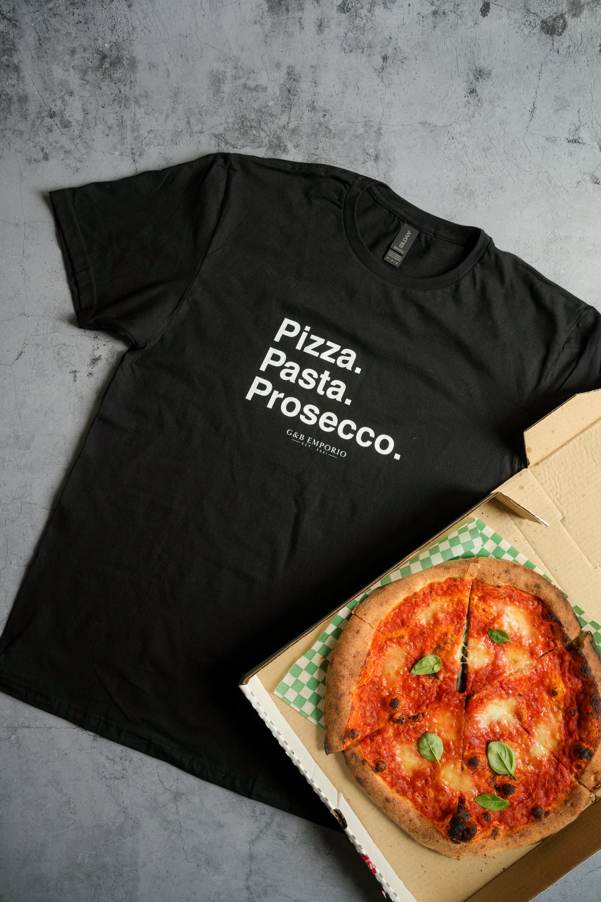 Pizza. Pasta. Prosecco. Italian T-Shirt