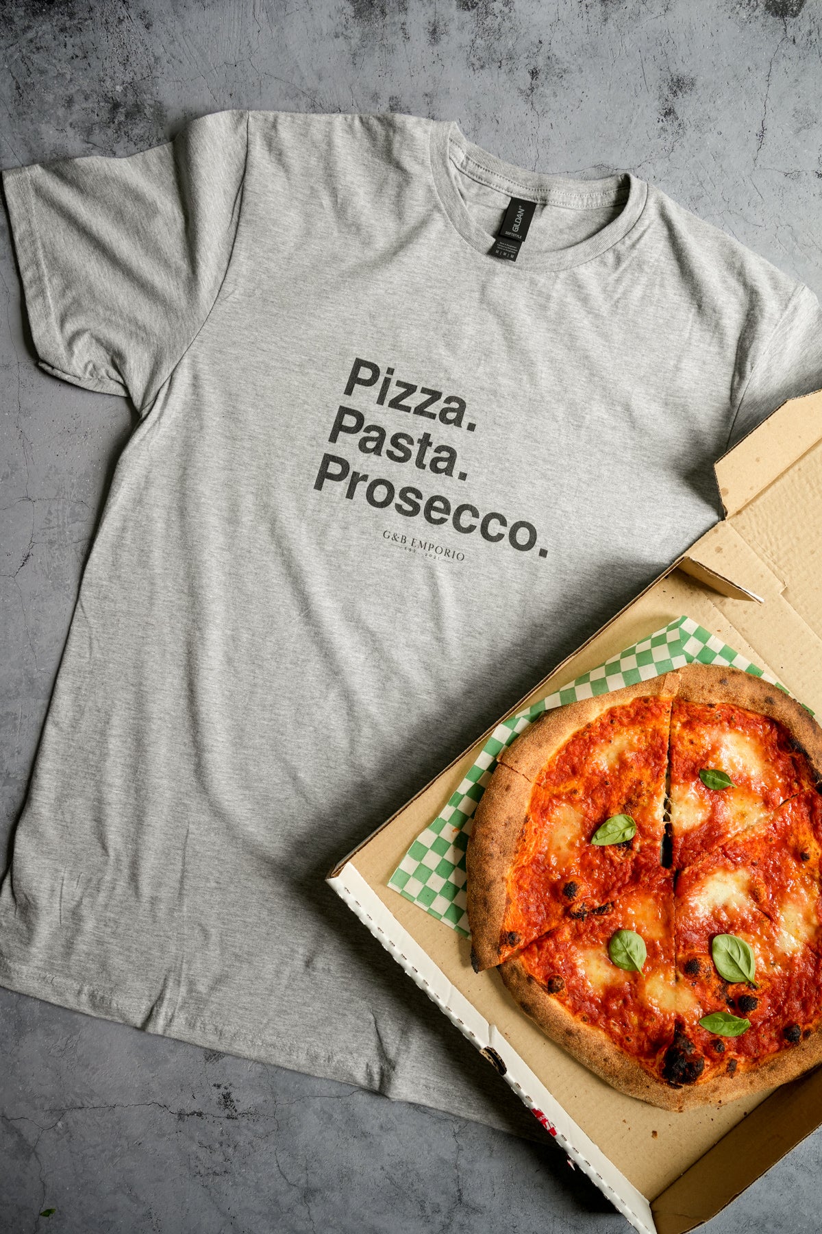 Pizza. Pasta. Prosecco. Italian T-Shirt